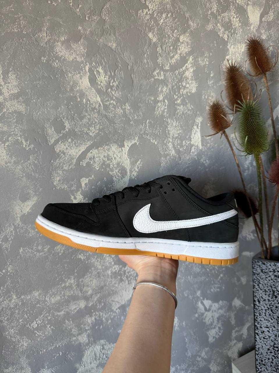 ОРИГІНАЛ! Nike SB Dunk Low Pro Black Gum 42 42.5 | CD2563-006