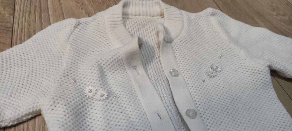 Zestaw sweterek i tunika na rozmiar 86-98, 1.5-3 latka 
Stan sweterka