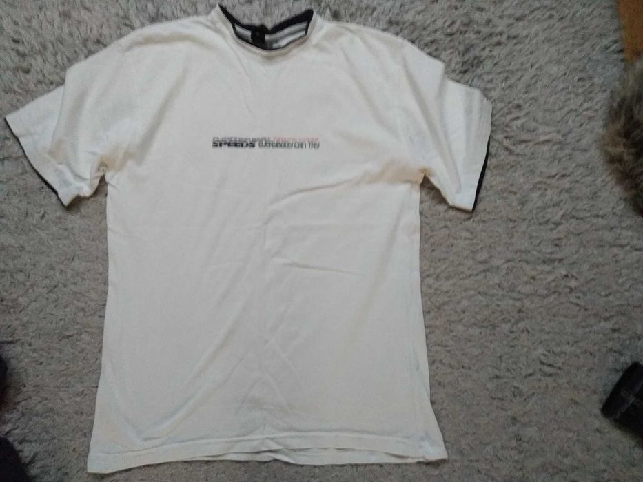 bluza z kapturem + koszulka bawełniana L/ 168-170