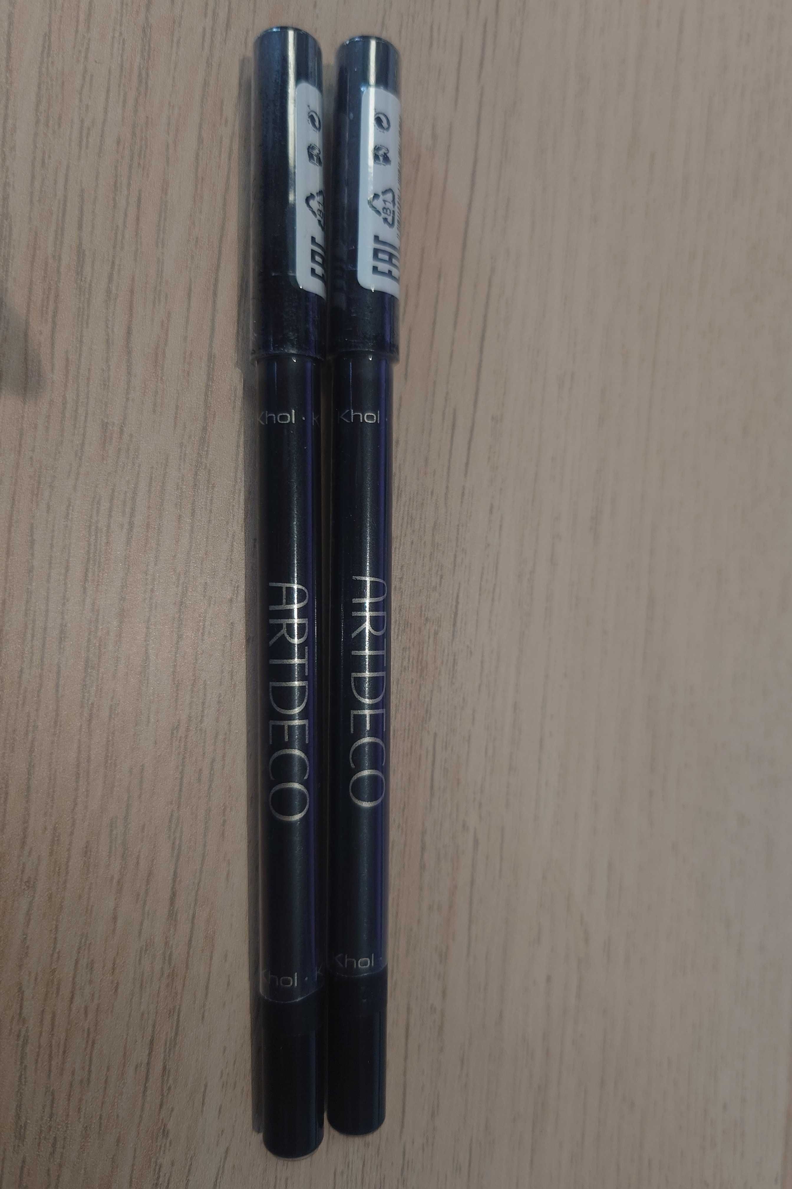 2 x ArtDeco kredka do oczu 01 Khol Eyeliner Long-Lasting czarna