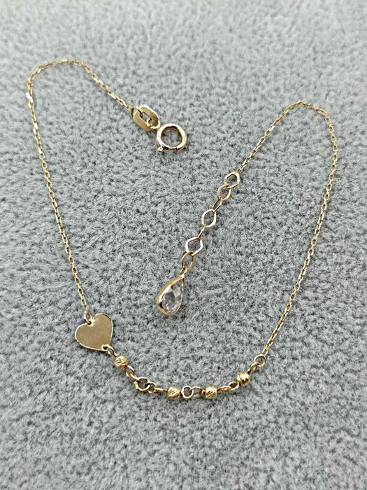 Bransoletka złota 14K 0,84g