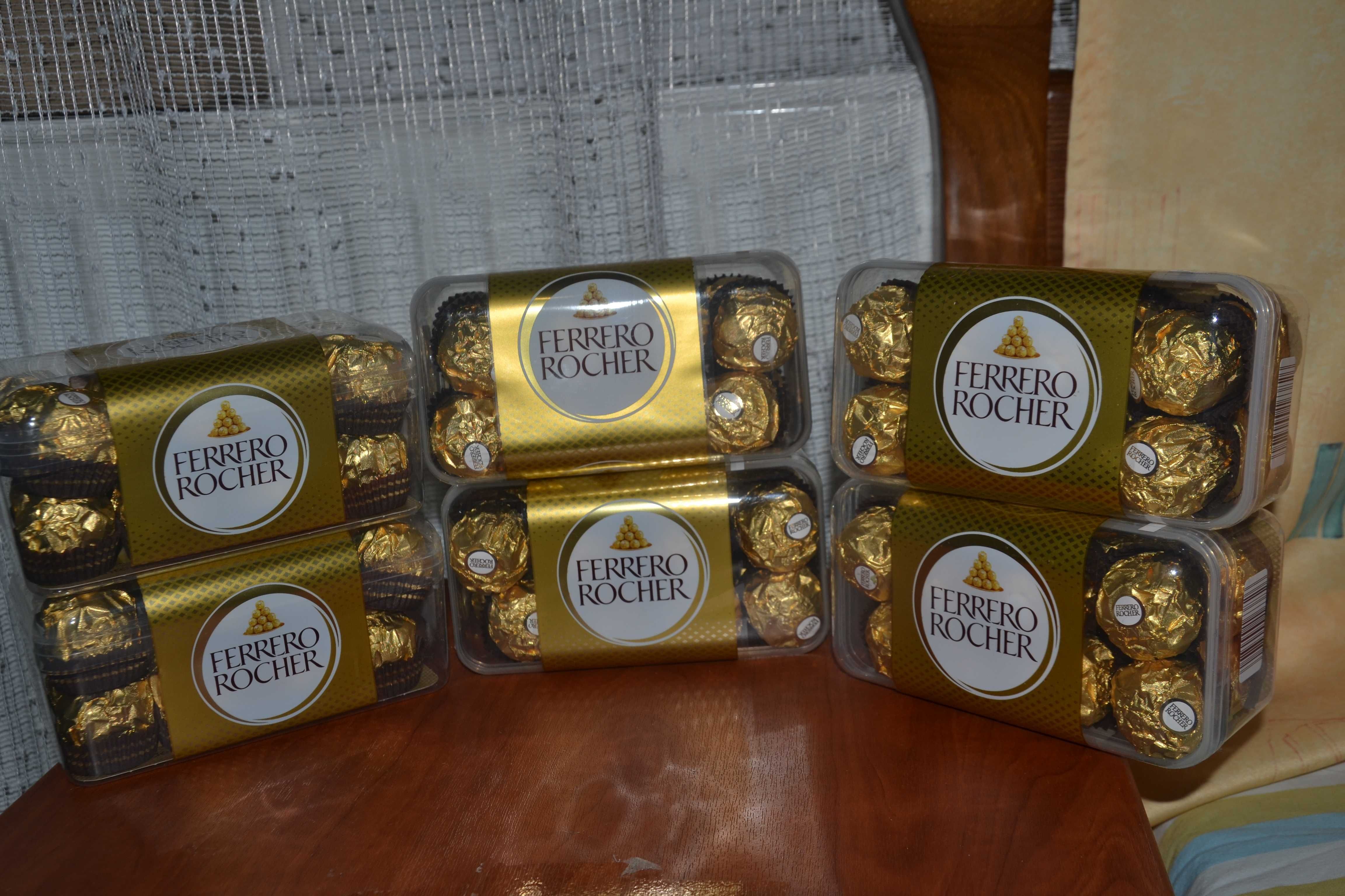 Шоколадні цукерки Ferrero Rocher 16 шт Germany original