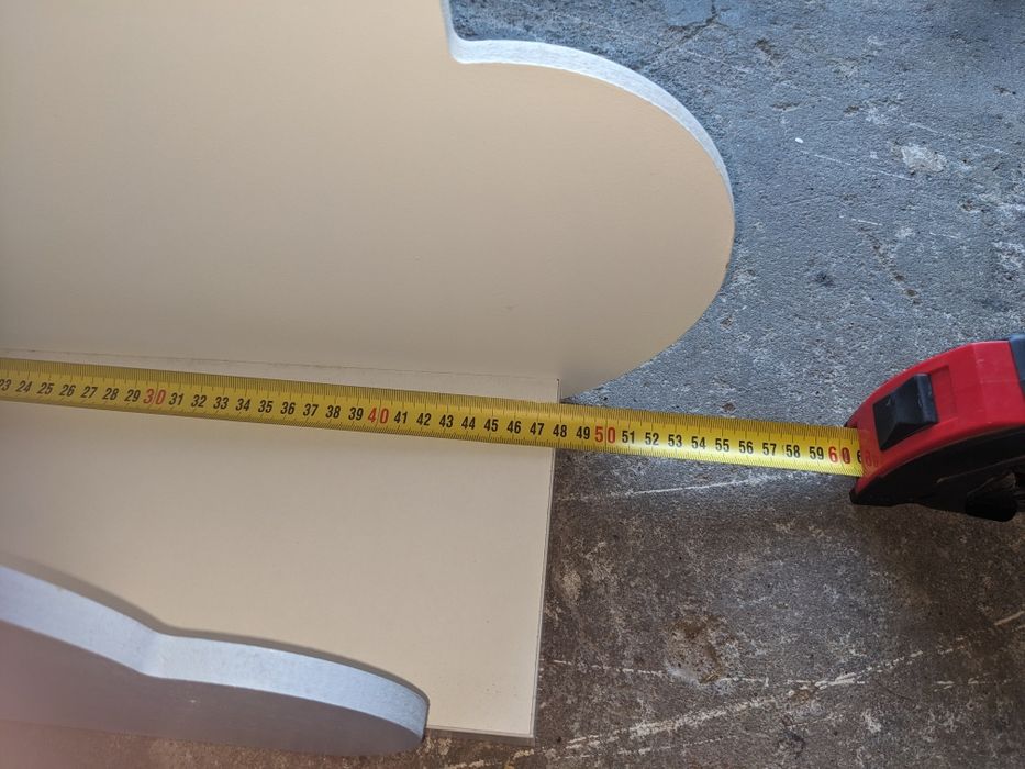 Półka chmurką pokój dziecięcy