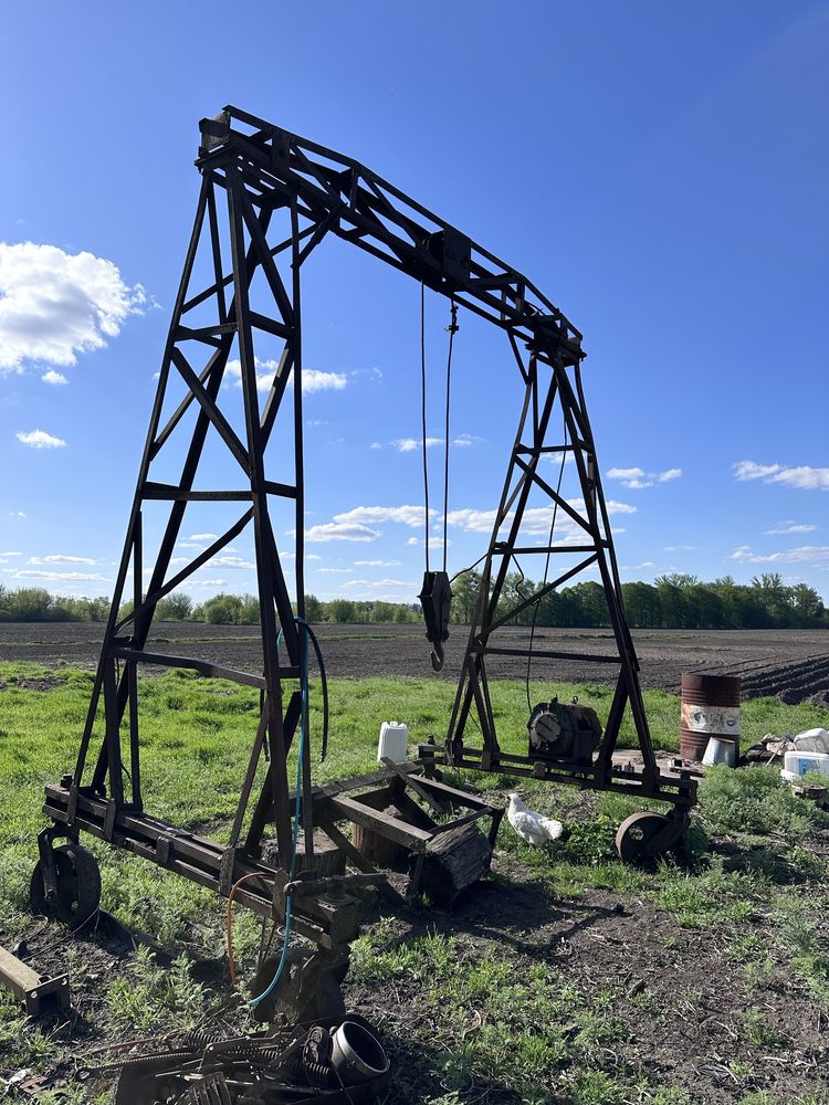 Кран балка ручна лебідка