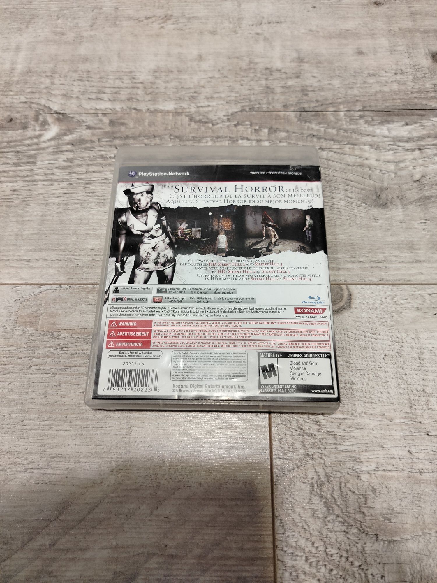 Gra silent hill collection ps3