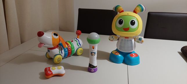 Pack brinquedos Fisher Price e Chicco