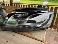 Reflektory przednie ksenon/led, audi a5 8T 2010 r