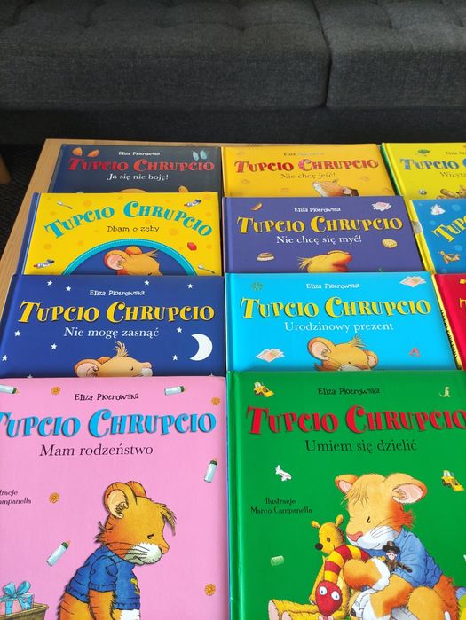 Tupcio Chrupcio seria 14 książek