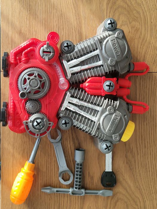 Silnik zestaw mechanika do skręcania