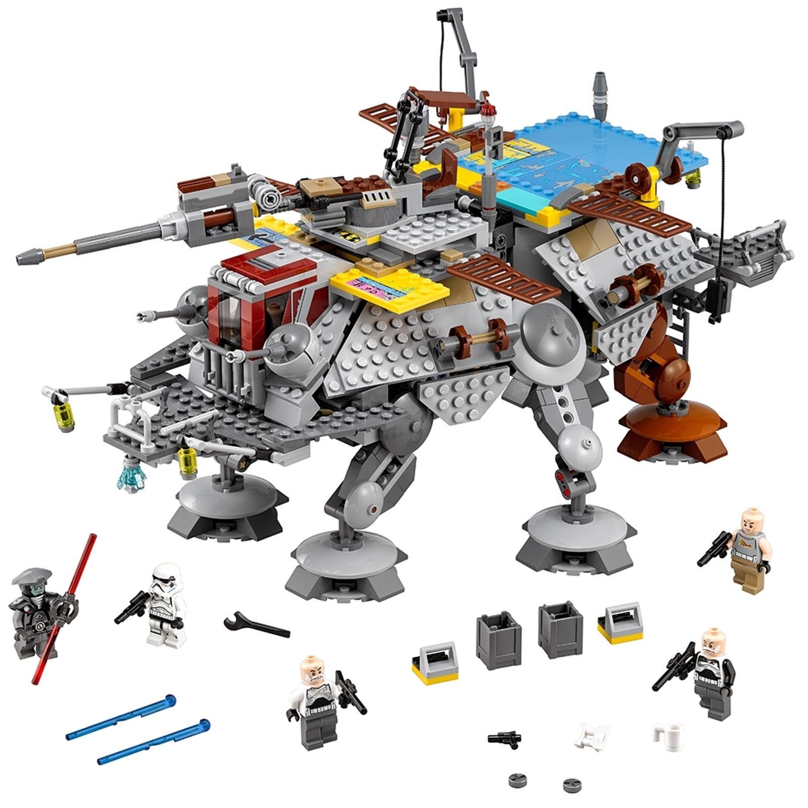 LEGO 75157 Star Wars - AT-TE kapitana Rexa - Nowy - Bez figurek
