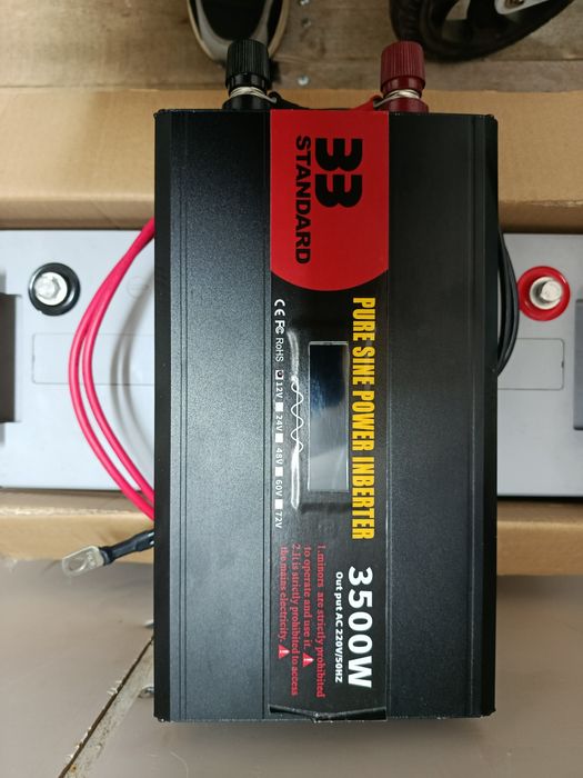 Продам Гелевый аккумулятор 12V 100Ah + Инвертор 12V 3500W