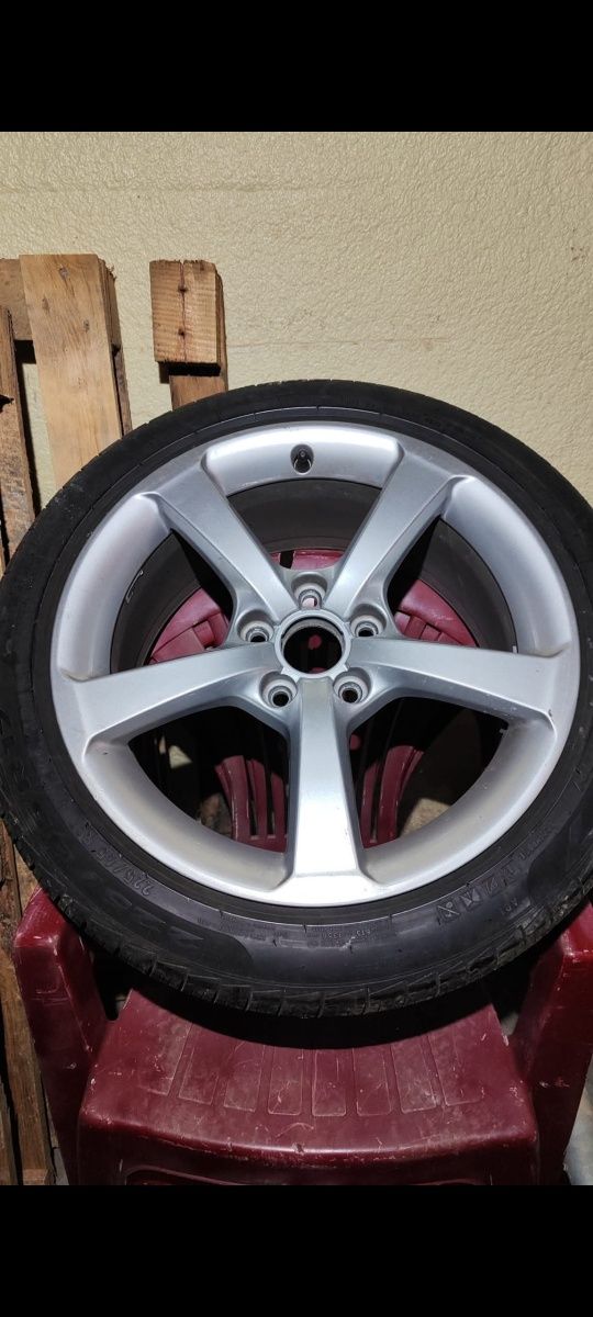 Felgi 17" audi 5x112 opony gratis