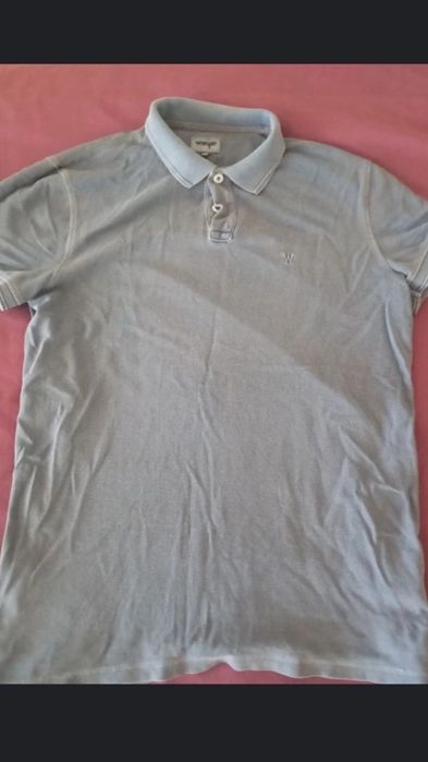 Polo manga curta Wrangler em bom estado tamanho L