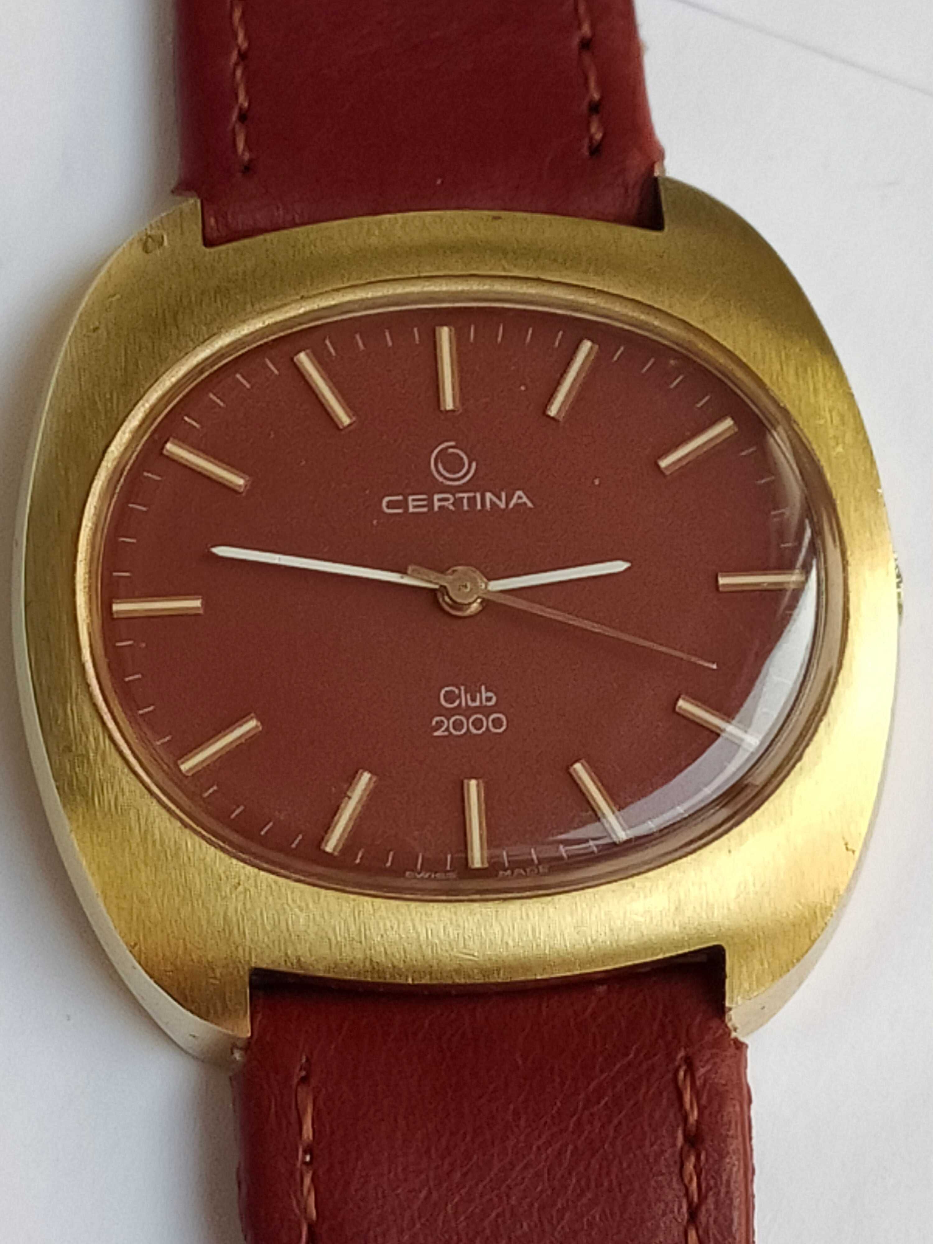 CERTINA * Clube 2000 * corda * calibre 23-36 * 38mm * como novo