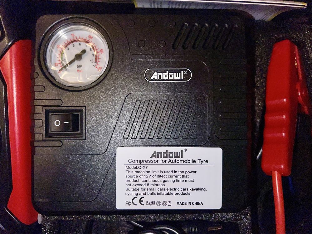 Bateria de backup com compressor - NOVO