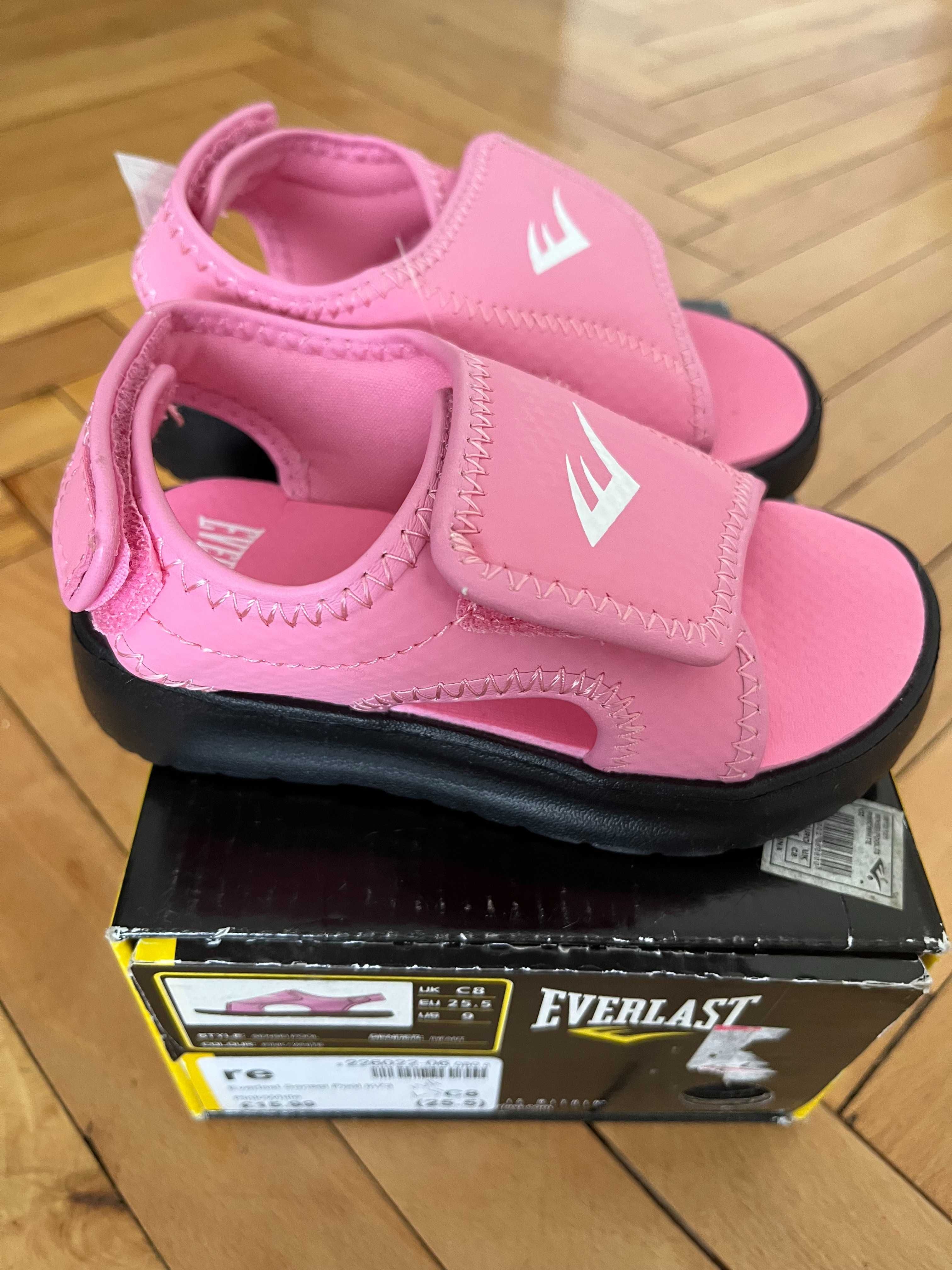 Босоніжки аквашузи Everlast 25.5 р стелька 16 см сандалії босоножки