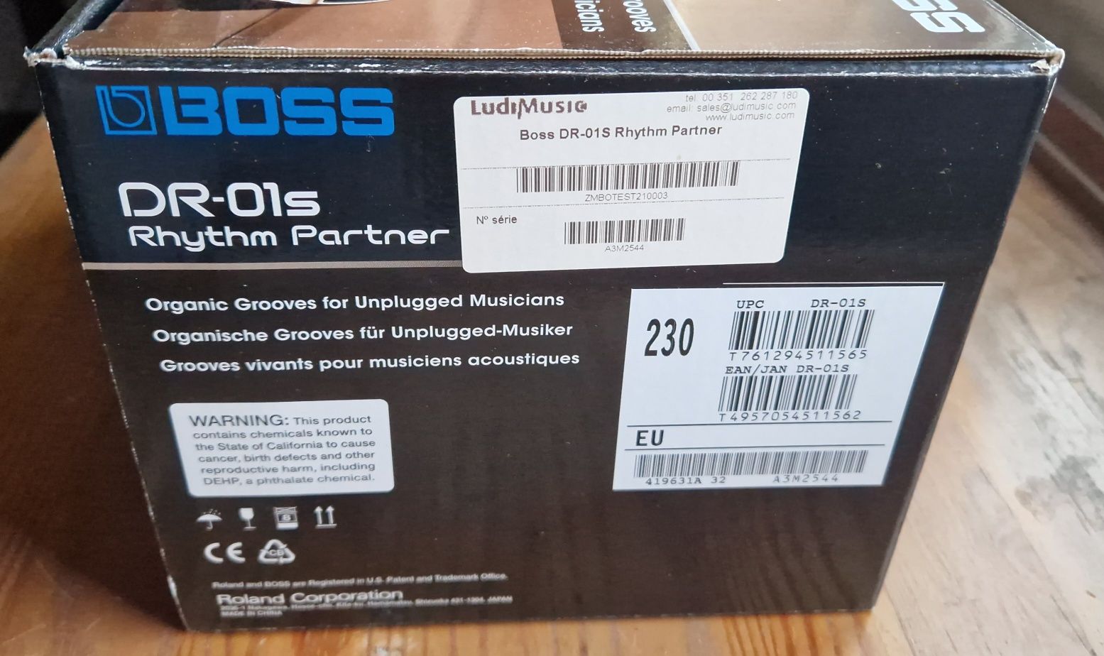 BOSS DR-01S Rhythm Partner