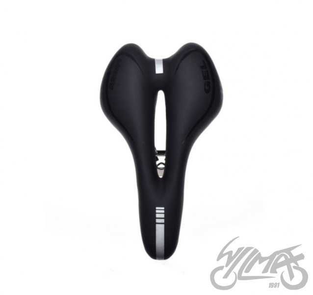 SIEDZENIE Rowerowe Mtb Czarne Gel