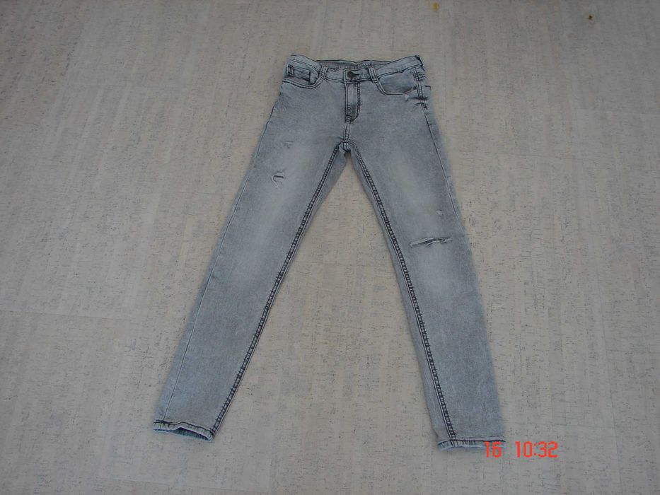 Джинсы світло-сірі  Zara для хлопчика 11-12 років 152см
