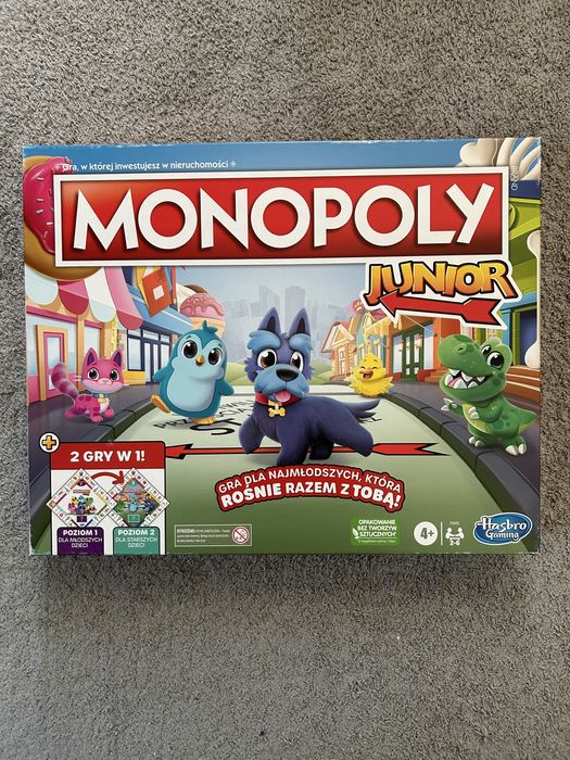 Monopoly Junior gra planszowa