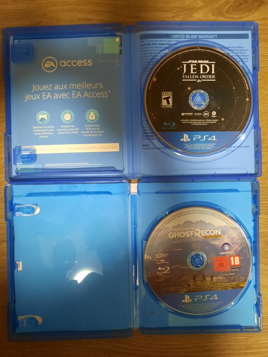 Лот ігор для Sony PS4/5: Тачки 3, Star Wars, Witcher 3, Gran Turismo.