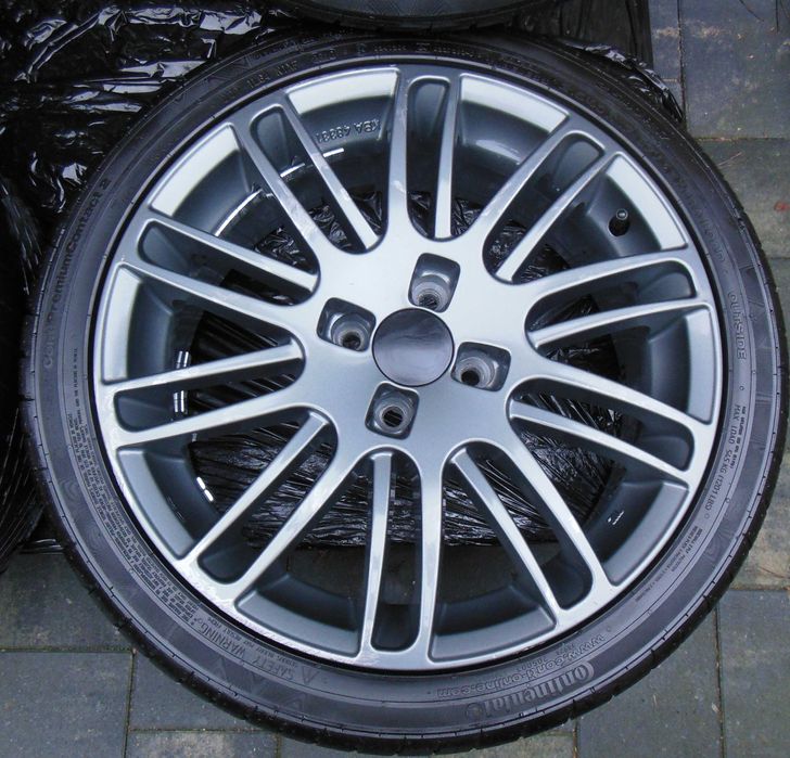 Prawdziwy rarytas alu 17 cali 4 x 100 UNIKATOWE  niemieckie RIAL opony