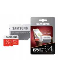 Karta pamięci adapter MicroSD Samsung EVO Plus SDHC 64GB