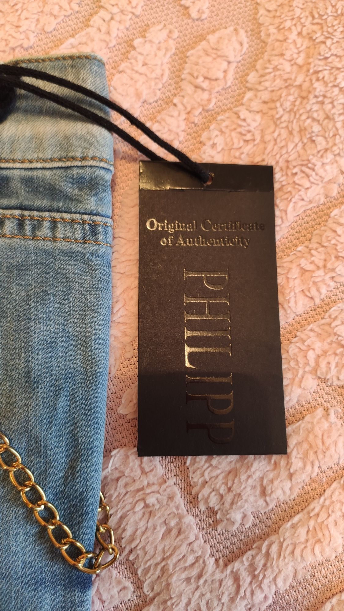 Новые стильные джинсы Philipp Plein (оригинал) 33, 34 размер длина 34!