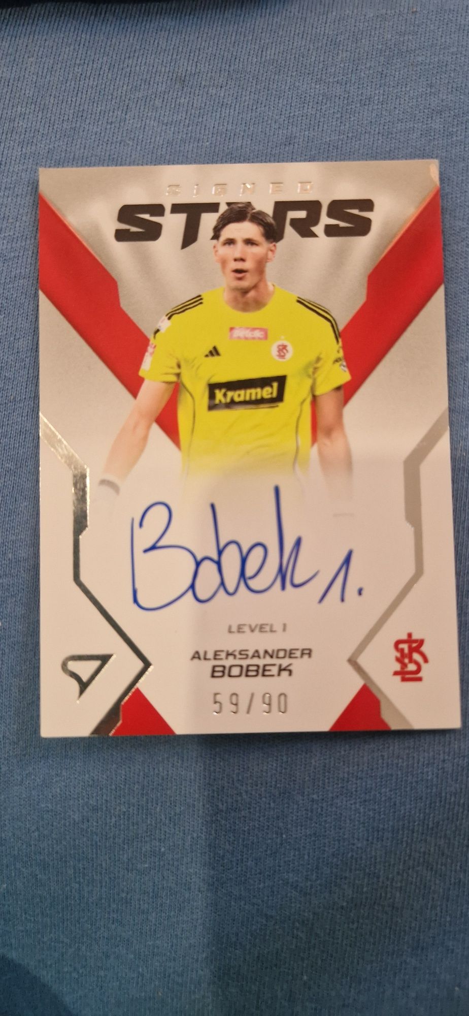 3 autografy Level 1. 1 liga polska