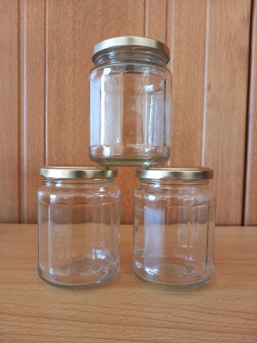 Lote de 10 frascos para compotas/doces/geleias