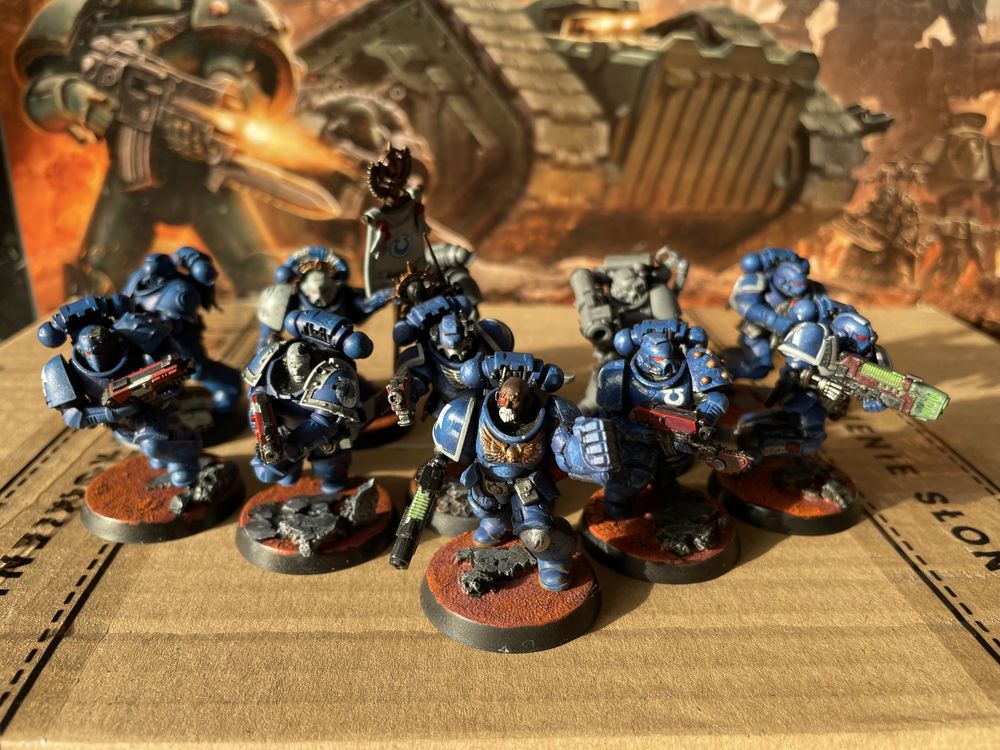 Warhammer 40k space marines Ultramarines