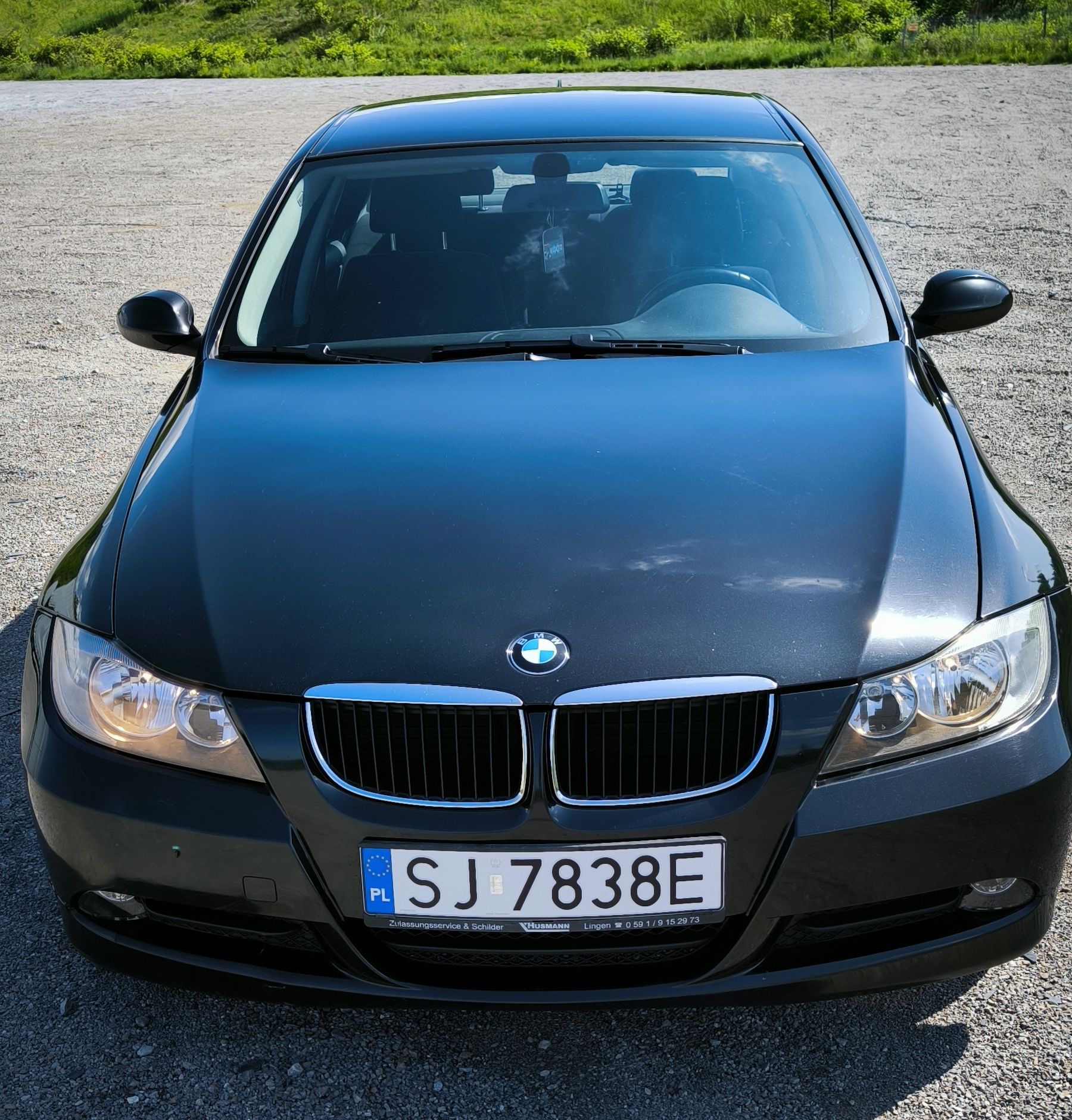 BMW 318 E90 czarna perła