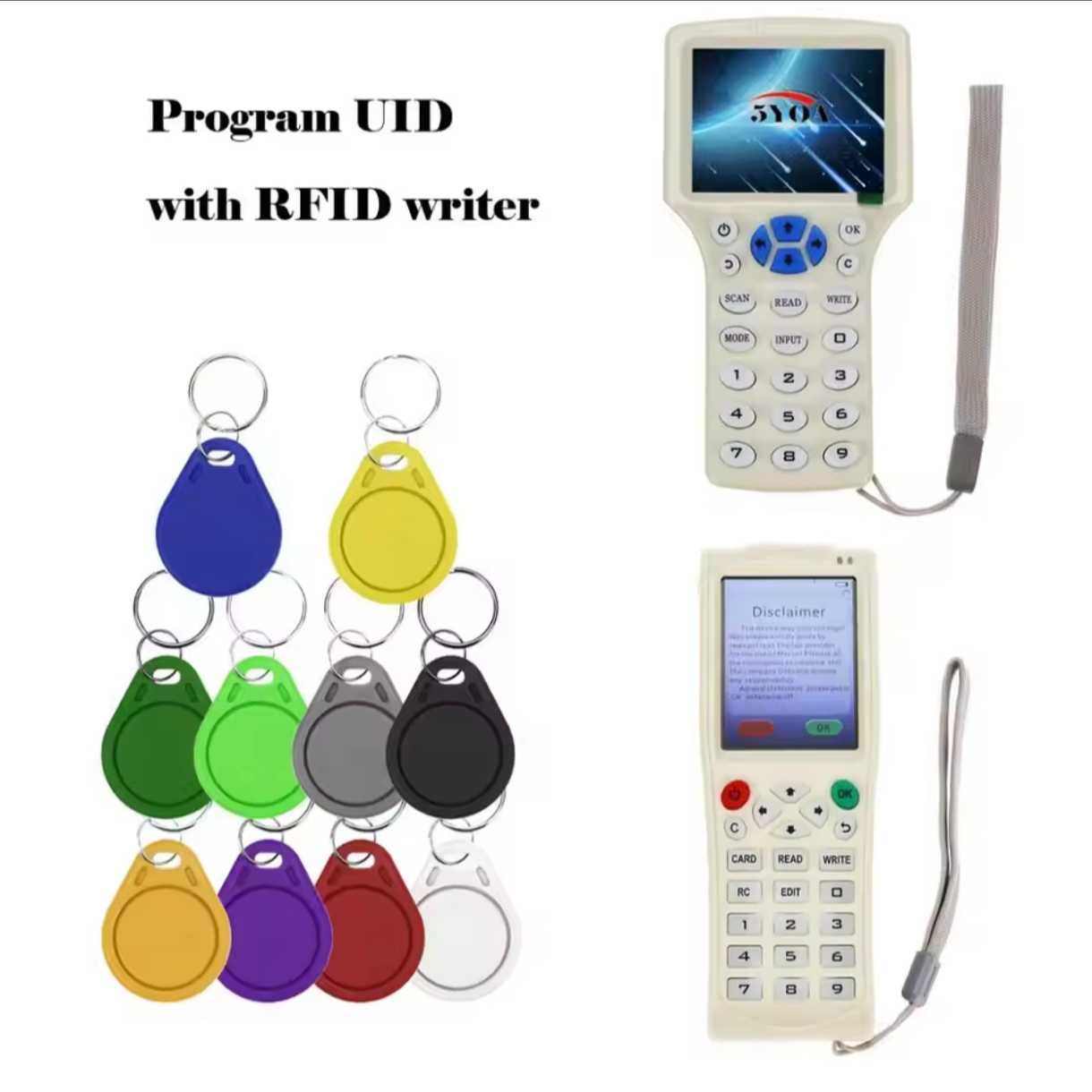 НОВЫЕ Ключи доступа UID 13,56 МГц RFID Перезаписываемые Mif 1K S50 NFC