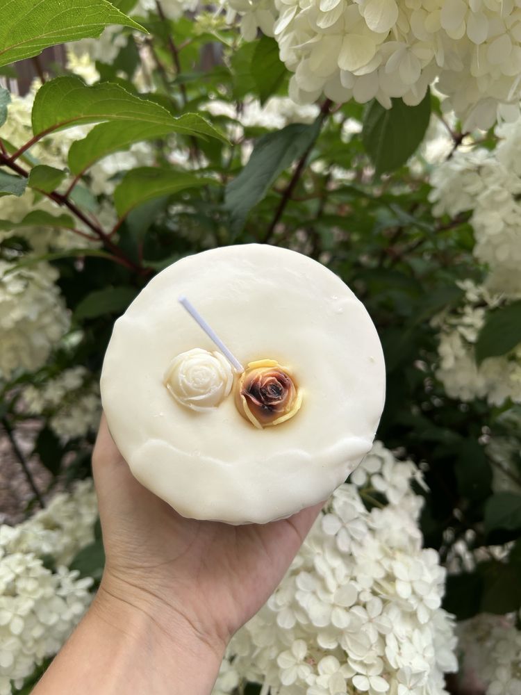 Swieczka tort handmade