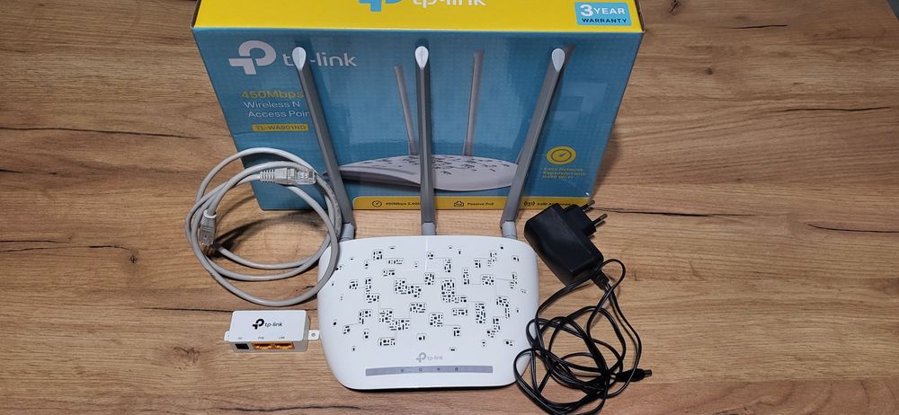 Access Point TP- Link TL-WA901ND 450 Mbps,  WiFi  POE LAN