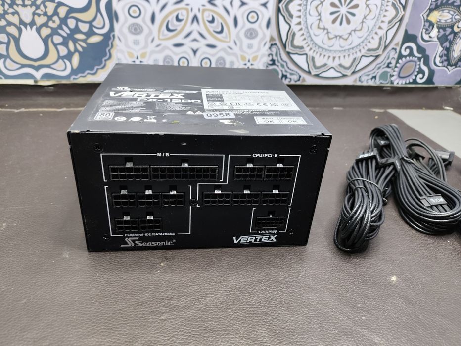 Seasonic VERTEX PX-1200 80Plus Platinum 1200W
Блок живлення