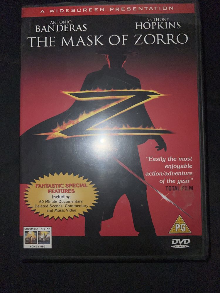 DVD The mask of Zorro