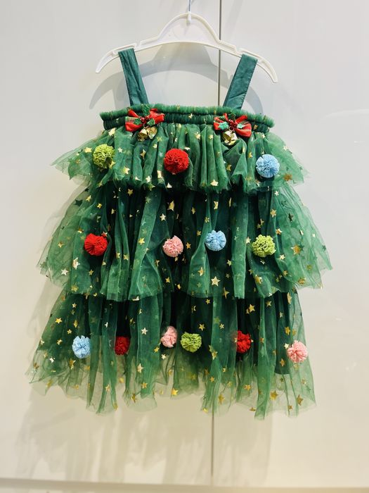 Новорічна сукня-ялинка