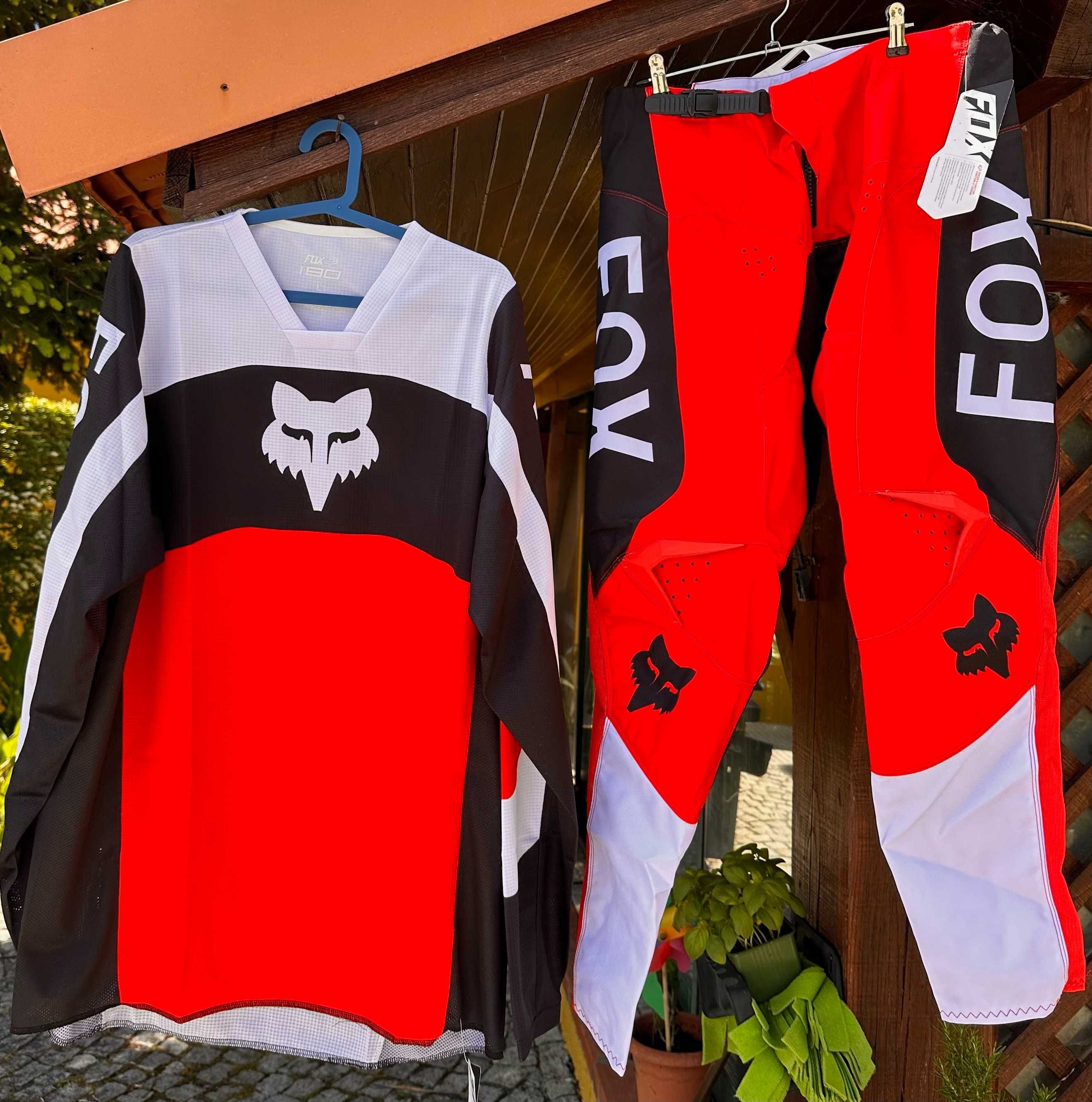 Equipamentos motocross e enduro novos, oferta de portes