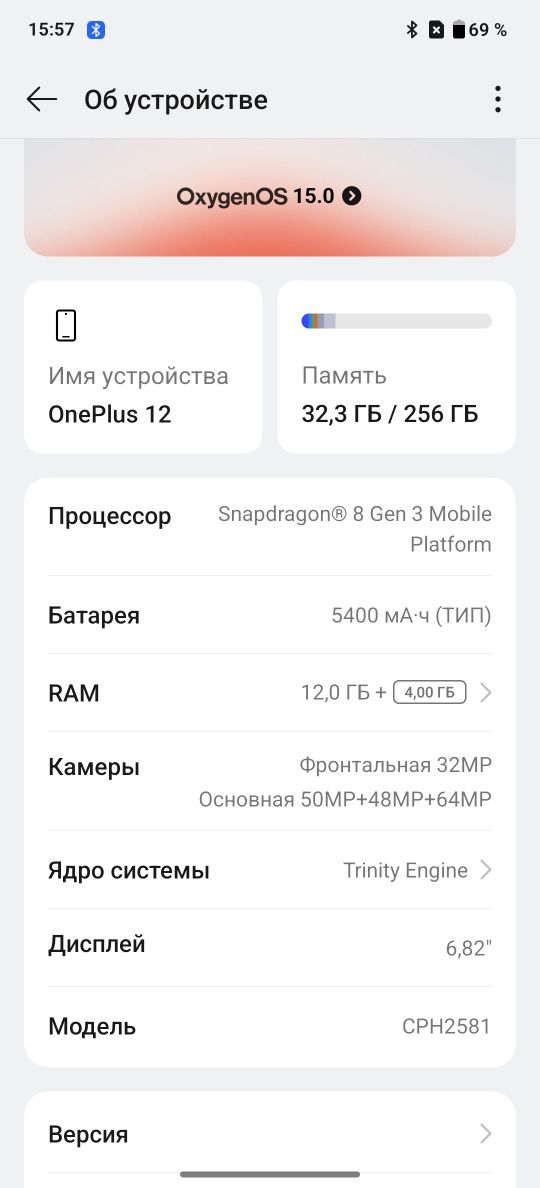 OnePlus 12  12/256 gb