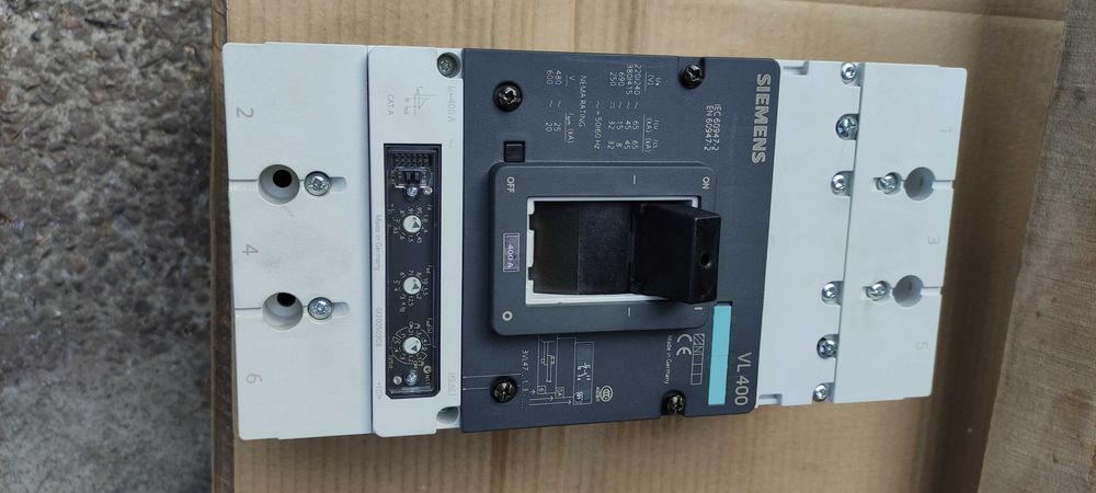 Автоматичний вимикач,, Siemens,, VL 400 .