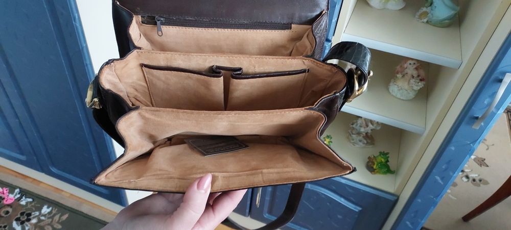 Сумка з шкіри крокодила Б.У ціна договірна