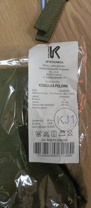 Koszulka polo polowa Wojska Polskiego wzór 304A/MON rozmiar M