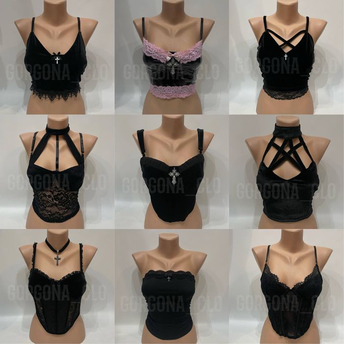 Готична блуза вінтаж