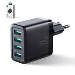 Ładowarka sieciowa Joyroom JR-TCN03/4xUSB-A 24W 4.8A - czarna