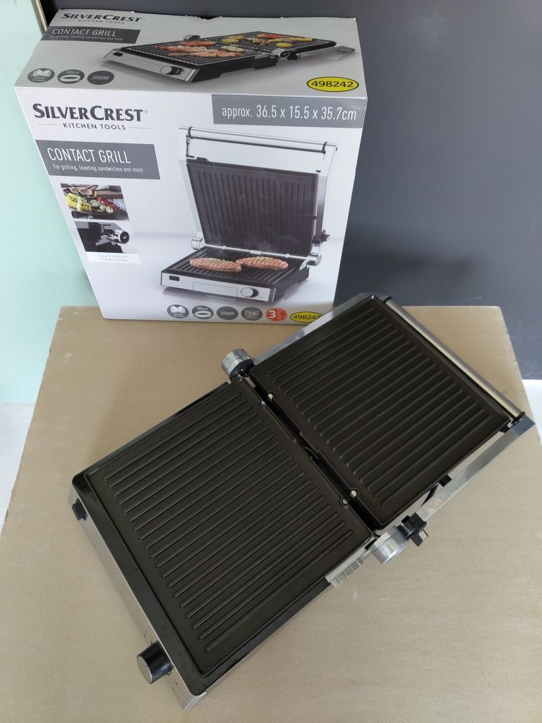 Grill elektryczny panini Silvercrest 2000W