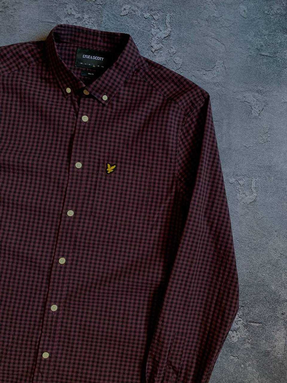 Рубашка Lyle & Scott сорочка Оригінал. Розмір L