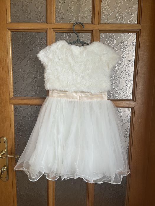 Пышное платье+болеро принцессы 3-4 года на Новый год, утренник