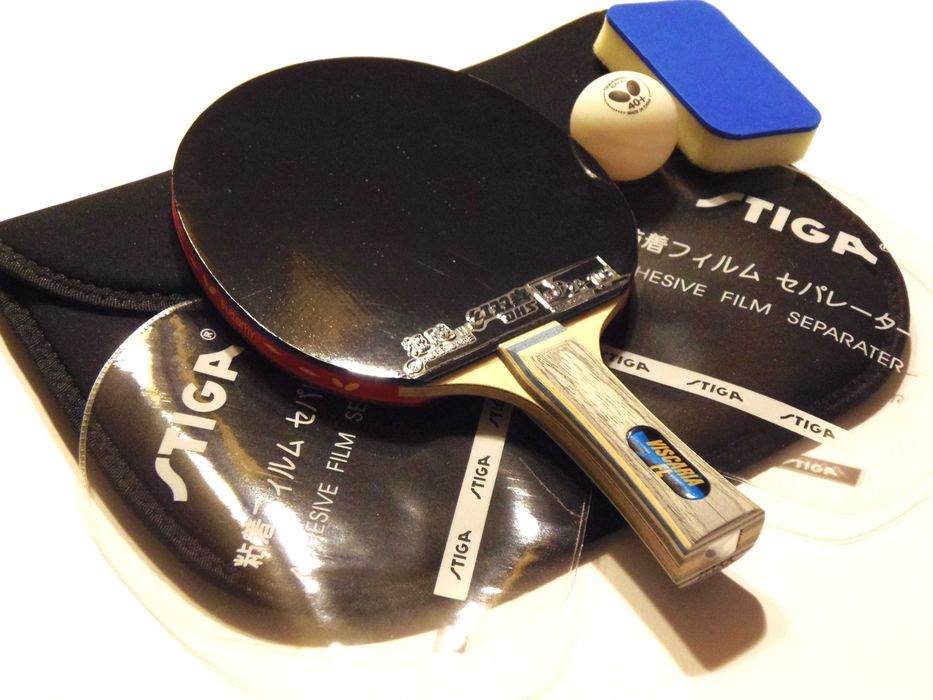 NOWA Rakietka Butterfly Tenergy 05 + DHS Hurricane 3 + Deska Viscaria