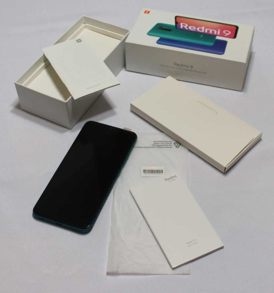 Xiaomi Redmi 9 4GB/64GB w kolorze Ocean Green - nowy ekran.